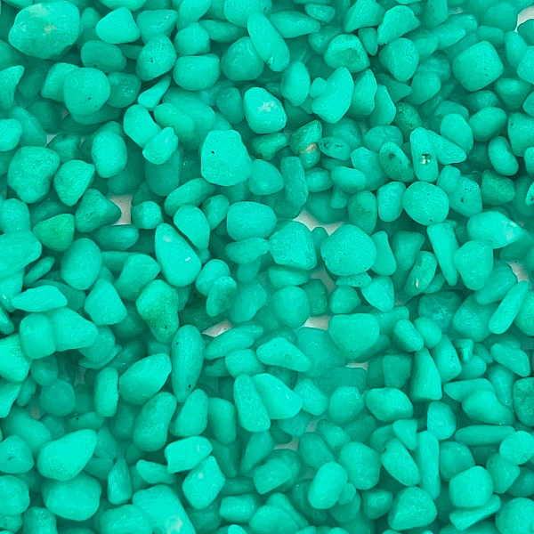 Epigasos Χαλίκι Ενυδρείου Τιρκουάζ διάμετρο 3-5mm, 0.5kg 