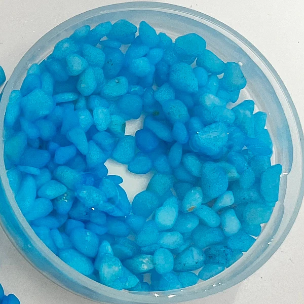 Epigasos Χαλίκι Ενυδρείου Γαλάζιο διάμετρο 1-3mm, 0.5kg