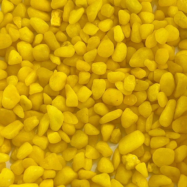 Epigasos Χαλίκι Ενυδρείου Κίτρινο διάμετρο 1-3mm, 0.5kg 