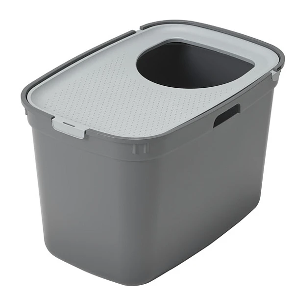Κλειστή Τουαλέτα Γάτας TOP CAT 59x39x Y38cm Γκρι