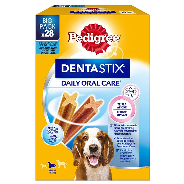 Pedigree DentaStix Large 25+kg 3*270gr 21τεμ 