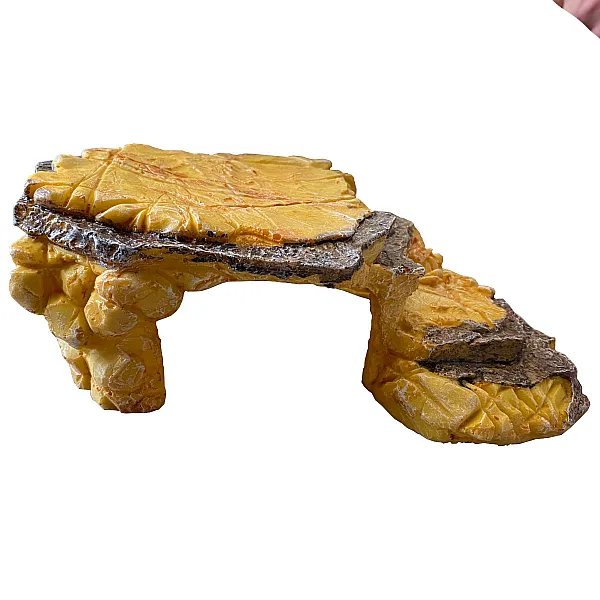 Ράμπα Για Χελώνες Σπηλιά Ενυδρείου 26.5*17*H8.5CM Μπεζ