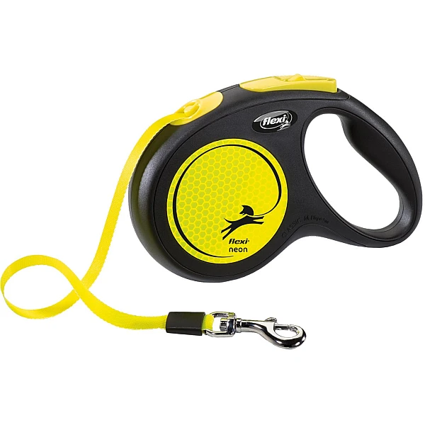Flexi Leash Neon Belt Large 5m Ταινία max 50kg, 