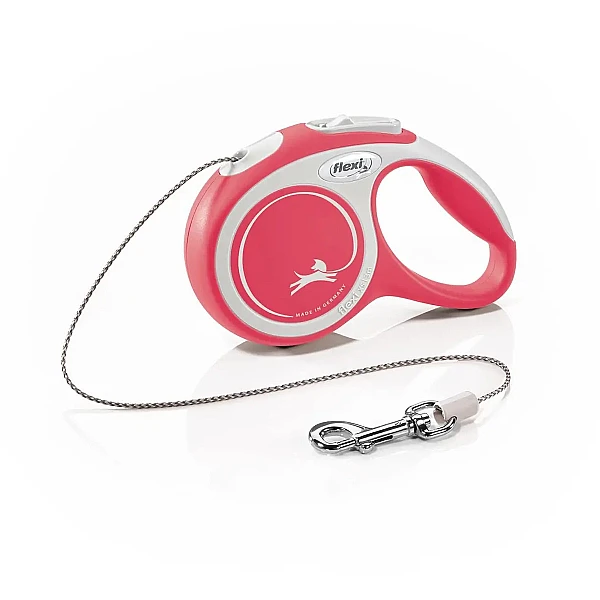 Flexi Leash New Comfort XS 3m Κορδόνι max 8kg, Κόκκινο