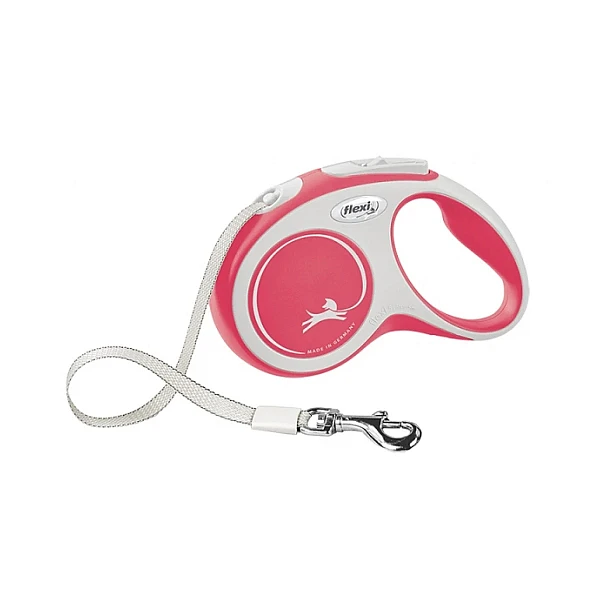 Flexi Leash New Comfort S 5m Ταινία  max 15kg, Κόκκινο