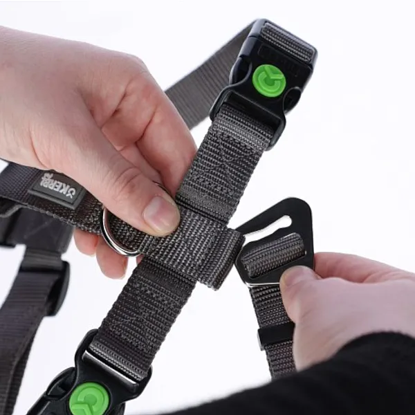 Επιστήθιο ασφαλείας Panic Harness Miami Γκρί στήθος 38-52cm π15mm