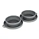 KERBL Μπολ Ταξιδιού Σιλικόνης (Πτυσσόμενα) 2 x 300 ml  grey