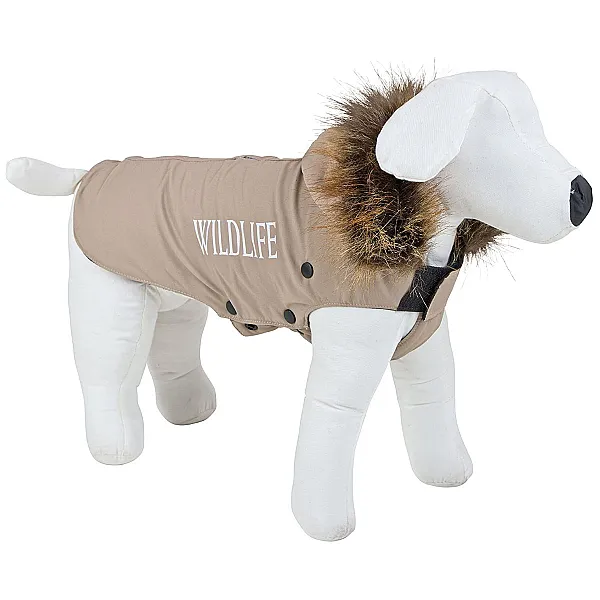 Kerbl Μπουφάν Σκύλου Wild Life Dog, Καφέ, 30 cm
