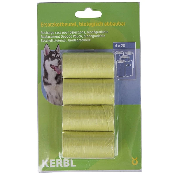 KERBL Σακουλάκια Ακαθαρσιων βιοδιασπώμενα (4x20) 80τεμ