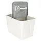 KERBL Κλειστή Τουαλέτα Γάτας  grey/White, 56 x 39 x 38.5 cm, with Scoop