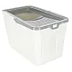 KERBL Κλειστή Τουαλέτα Γάτας  grey/White, 56 x 39 x 38.5 cm, with Scoop