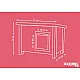 KERBL Σπιτι Γάτας Μικροσωμο Σκυλακι Eli 57x45 xΥ43cm