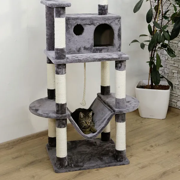 KERBL Ονυχοδρόμιο Γάτας Matteo 59x52xH162 grey