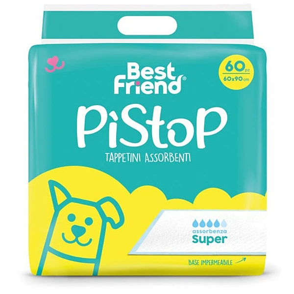 Best Friend Pistop Υπερ-απορροφητικές πάνες δαπέδου 60 τεμάχια, 60x90 cm