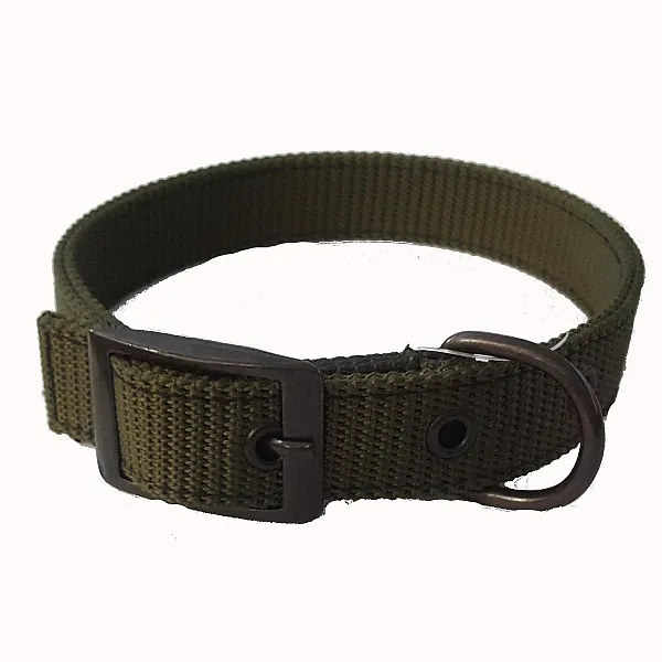 Περιλαίμιο Διπλό Ιμάντα Dark Π2,5cm Μ31-43cm Χακί