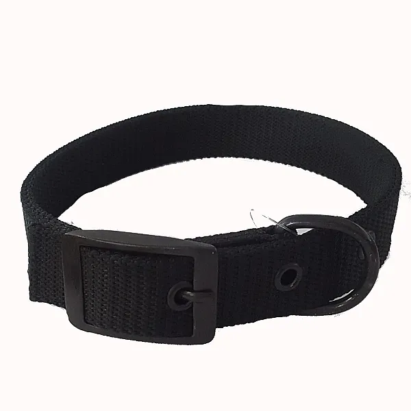 Περιλαίμιο Διπλό Ιμάντα Dark Π2,5cm Μ31-43cm Μαύρο