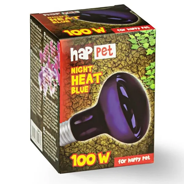 Λάμπα Νύχτας Μπλέ Για Terrarium 100W E27