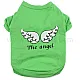 T Shirt Σκύλου / Γάτας The Angel Πράσινο 34εκ