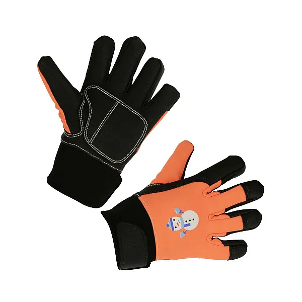 KERBL Παιδικά Γάντια Ιππασίας  neon orange  4-6 Χρονών