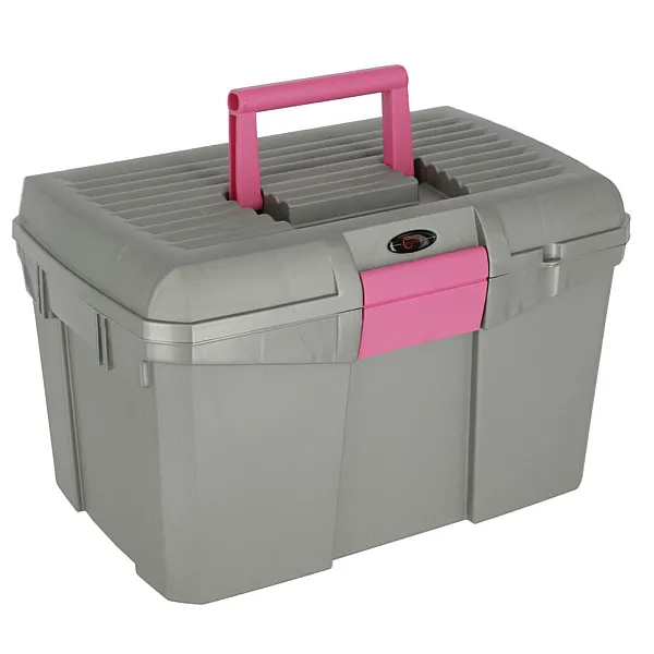 KERBL Βαλιτσάκι Περιποίησης Siena grey/pink