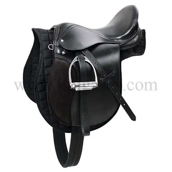 KERBL Οικονομικό Σετ Σέλας 125 εκ. Μαύρη Haflinger