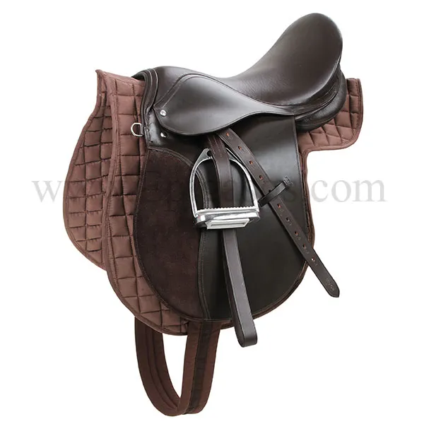 kerbl Οικονομικό Σετ Σέλας 125 εκ. Χρώμα Κάφε Haflinger