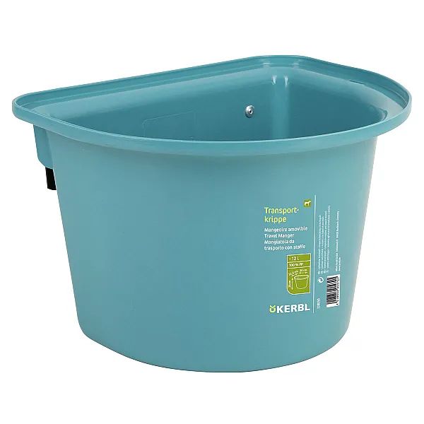 KERBL Ταΐστρα Ταξιδιού 12 Λίτρα aquamarine