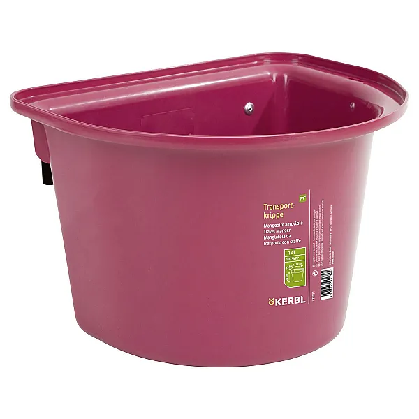 KERBL Ταΐστρα Ταξιδιού 12 Λίτρα rosé