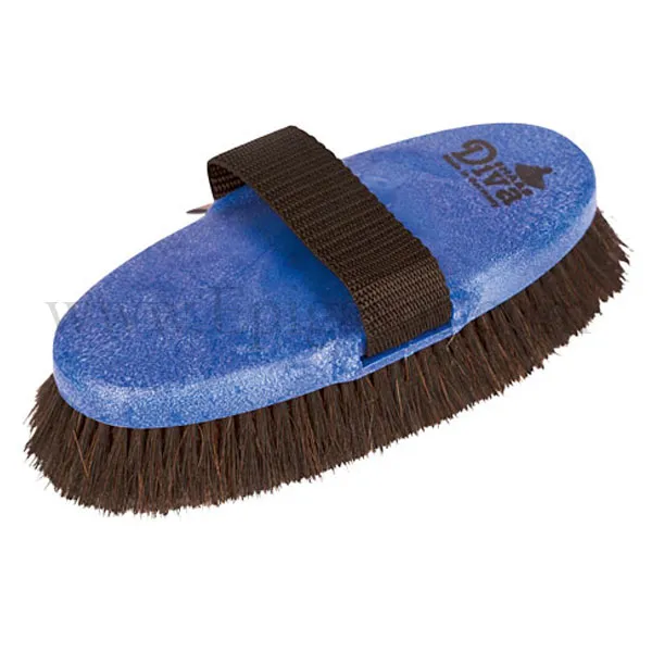 lamb skin horse brush "Diva"