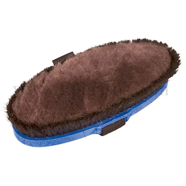 lamb skin horse brush "Diva"