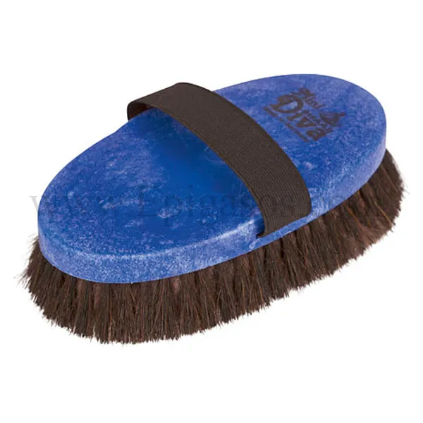 lamb skin horse brush "Diva". Mini