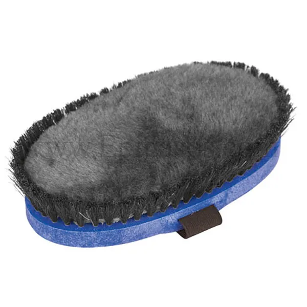 lamb skin horse brush "Diva". Mini