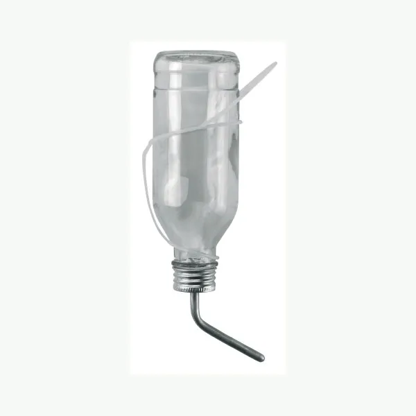 Γυάλινο Μπουκάλι Νερού Για Κουνέλια 500ml