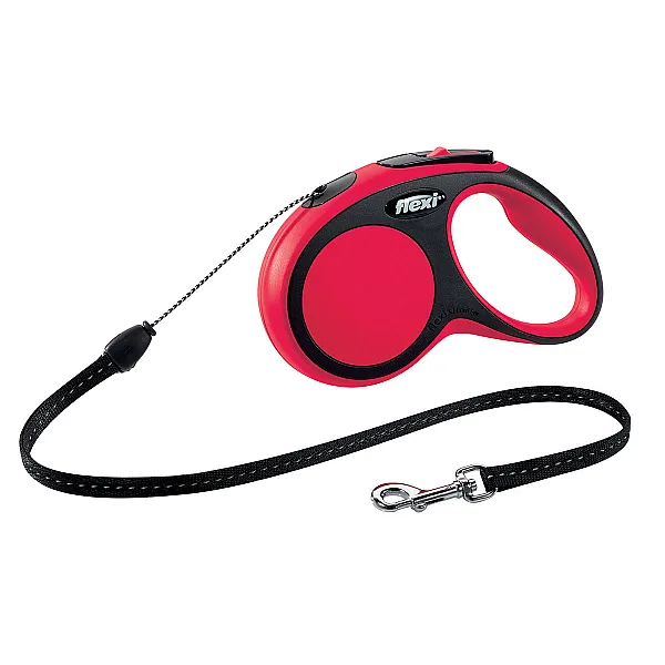 Νέο Flexi Comfort Κορδόνι 8m 12kg Κόκκινο 