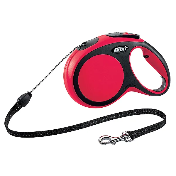Νέο Flexi Comfort Κορδόνι 8m 20kg Κόκκινο