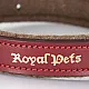 KERBL Περιλαίμιο Βόλτας Σκύλου Royal Pets 25mm x 38-46cm Καφέ Κόκκινο