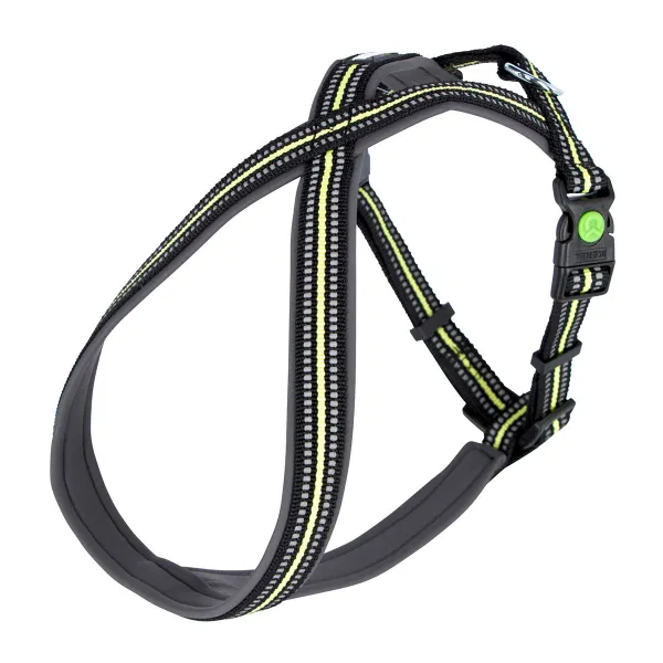 KERBL Επιστήθιο Xenos 40 - 60 cm  20 mm black / neon yellow