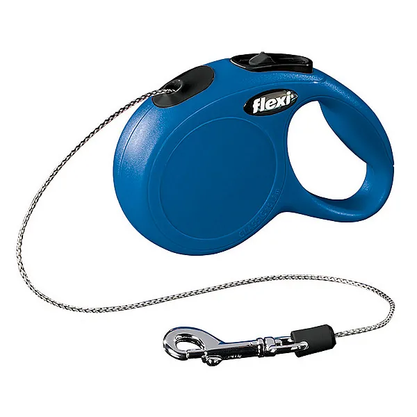 flexi Leash New Classic-Cord XS 3m max 8 kg Blue