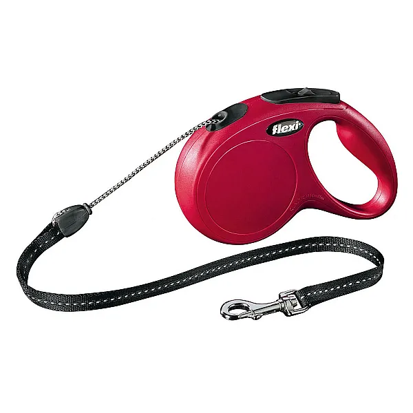 Νέο Flexi Clasiic Κορδόνι Κόκκινο 5μ Max 20 kg