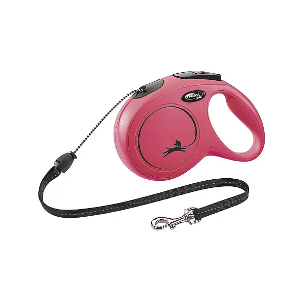 Νέο Flexi Clasiic Κορδόνι Κόκκινο 8μ Max 20 kg