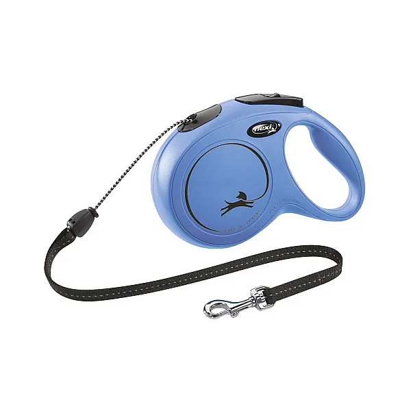 Νέο Flexi Clasiic Κορδόνι  Μπλέ 8μ Max 20 kg