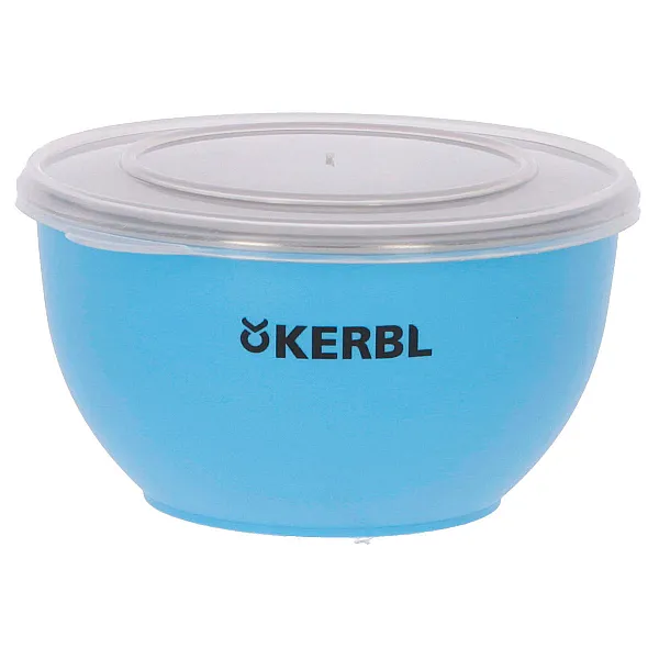 KERBL Σετ 3 Ανοξείδωτα Μπολ Με Καπάκι