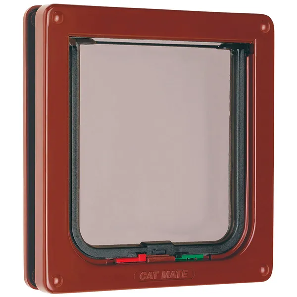 KERBL Pet-Mate® Πόρτα Γάτας 4 Δρόμων Καφέ 309B