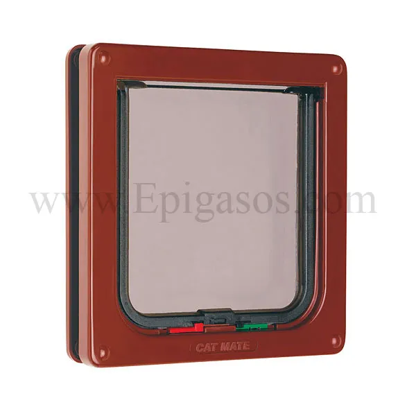 KERBL Pet-Mate® Πόρτα Γάτας 4 Δρόμων Καφέ 309B