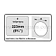 KERBL Pet-Mate® Πόρτα Γάτας 4 Δρόμων Για τζάμι Άσπρη 210W