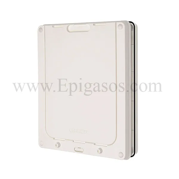 KERBL Pet-Mate® Πόρτα Σκύλου 2 Δρόμων Άσπρη 215W