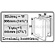 KERBL Pet-Mate® Πόρτα Σκύλου 2 Δρόμων XL Καφέ 216B