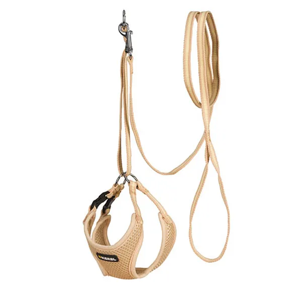 KERBL Επιστήθιο Κουταβιών Μπέζ + Οδηγό 30-50cm/10mm