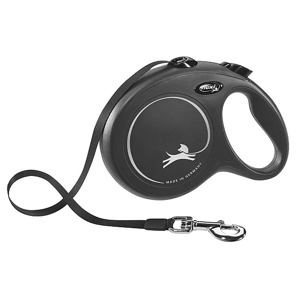 Νέο flexi Classic Ταινία  max. 50 kg 8μ Μαύρο