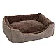 KERBL Snugly bed Samuel silver/darkgrey,60x50x17cm